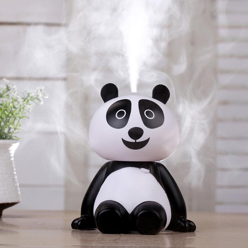 GXZ Cartoon Panda USB Air Humidifier - Mini Portable Purifier & Mist Maker