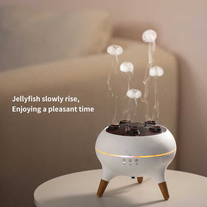 Electric Night Light Air Humidifier with Remote & Aromatherapy