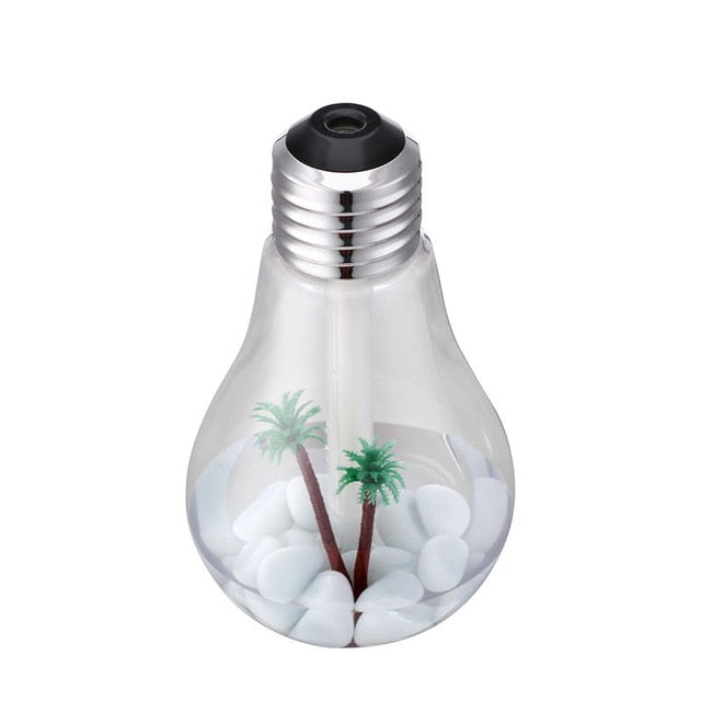 400ml LED Lamp Air Ultrasonic Humidifier & Essential Oil Diffuser