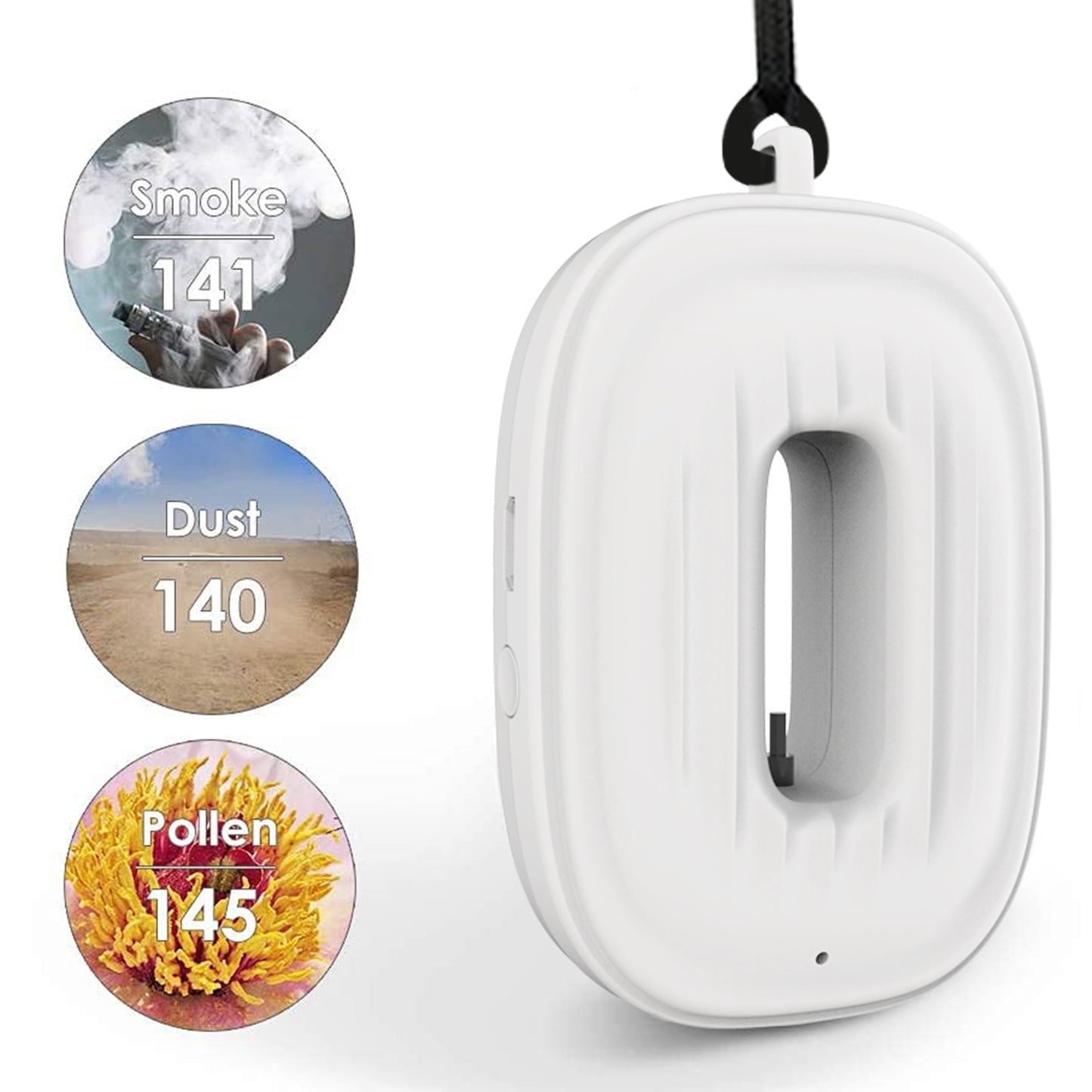 Portable Air Purifier Necklace - Small Oxygen Bar & Car Purifier