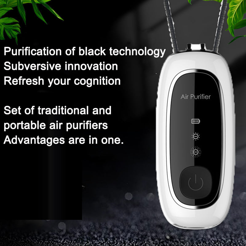 Portable Negative Ion Air Purifier Necklace - Fresh Air Anywhere