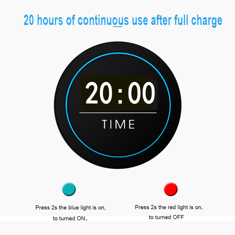 Wearable Air Purifier Necklace - Mini Portable USB Air Cleaner with Negative Ion Generator