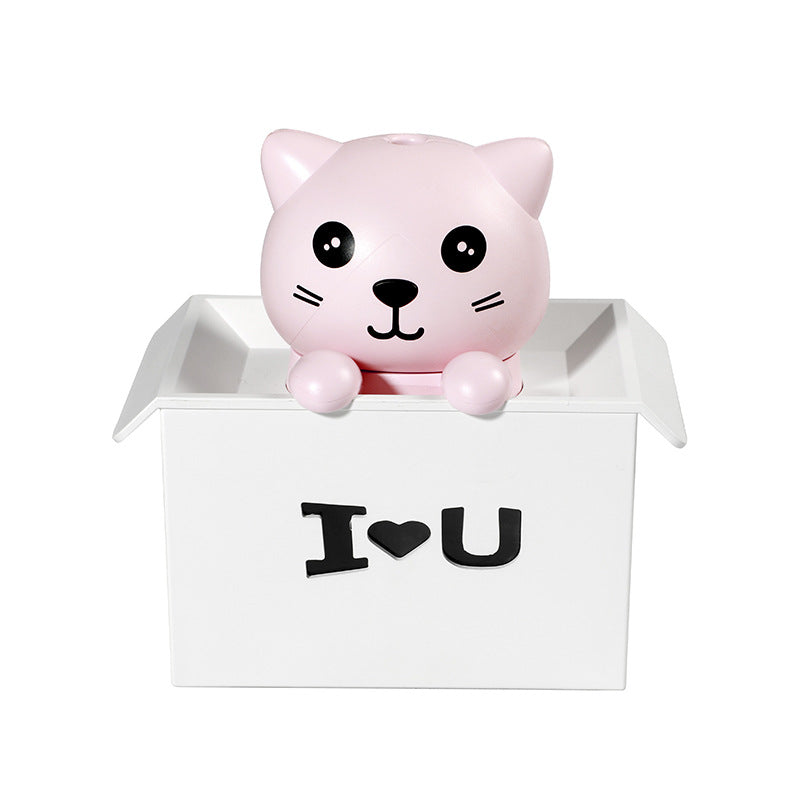 Explosion Cat Humidifier - USB Aromatherapy & Air Purifier