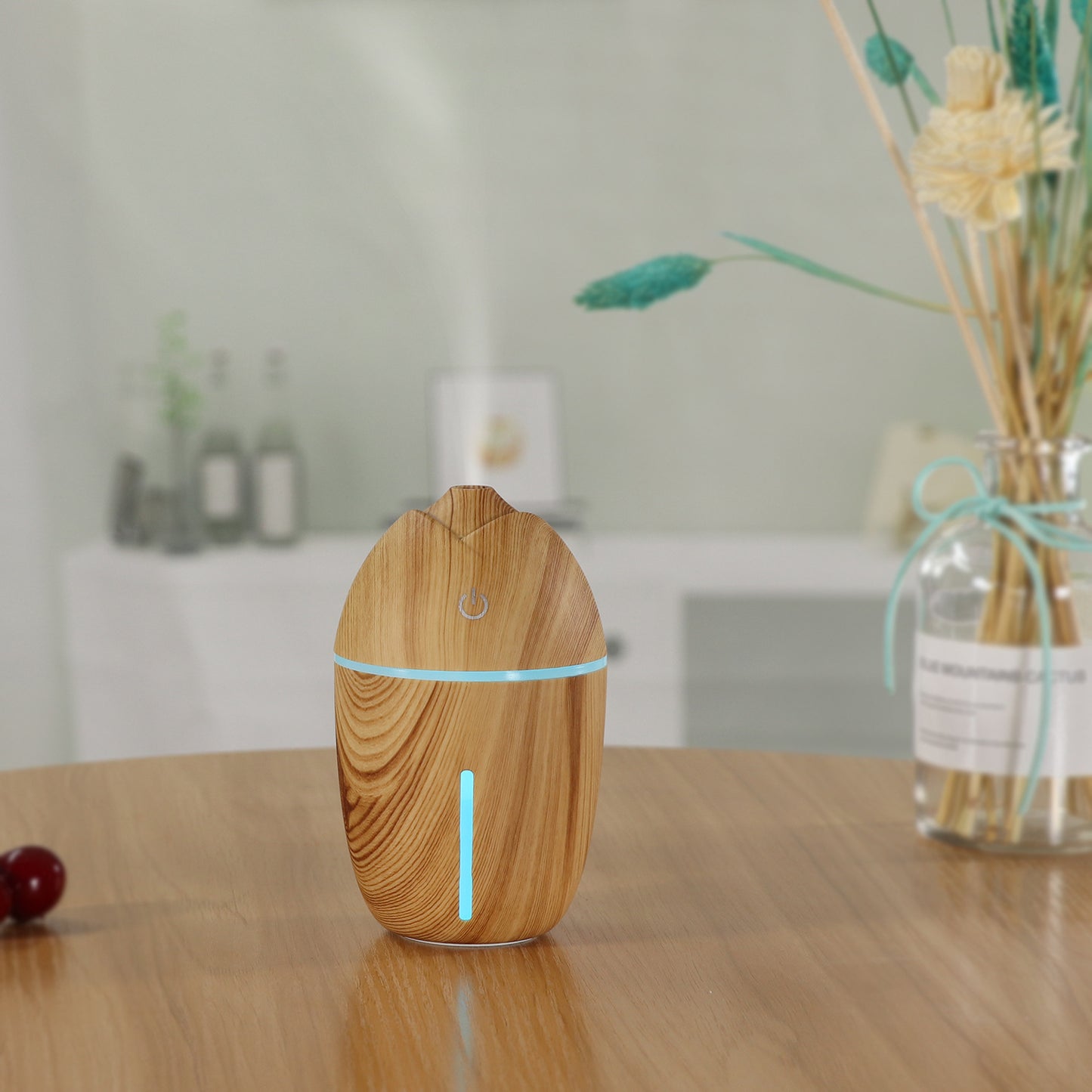 USB Mini Humidifier - Ultrasonic Air Cleaner for Car, Office, and Home