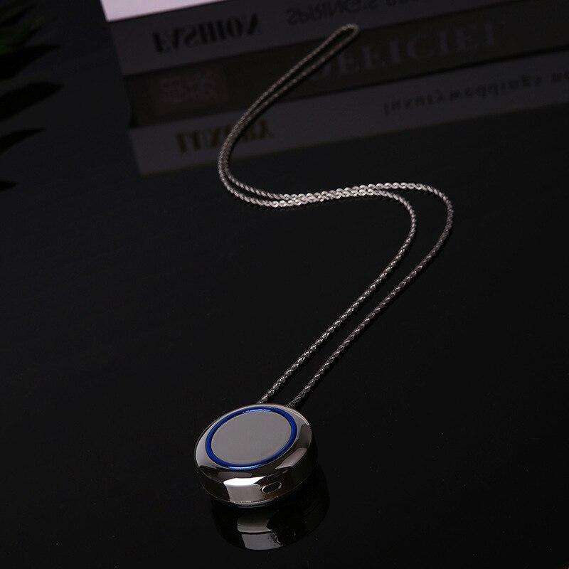 Necklace Air Purifier Pendant - Negative Ion Air Cleaner USB Filter PM2.5