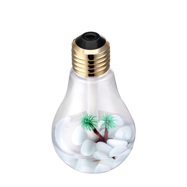 400ml LED Lamp Air Ultrasonic Humidifier & Essential Oil Diffuser