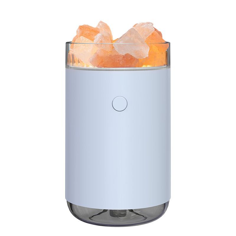 Crystal Salt Stone Humidifier - Silent Air Humidification & Aromatherapy Diffuser
