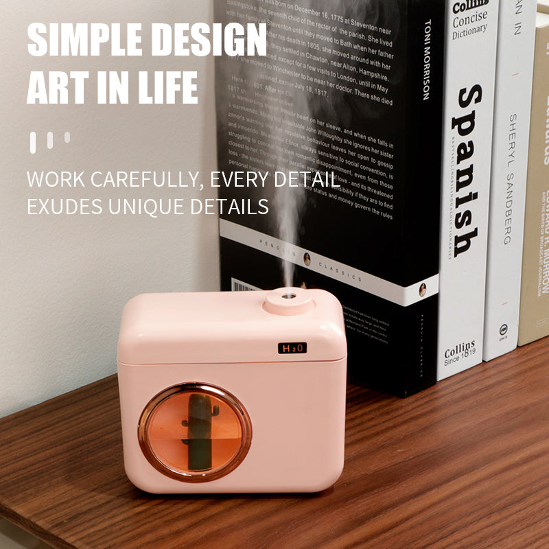 Camera Humidifier Creative Doll Wireless Portable Ultrasonic Home Air Humidifier
