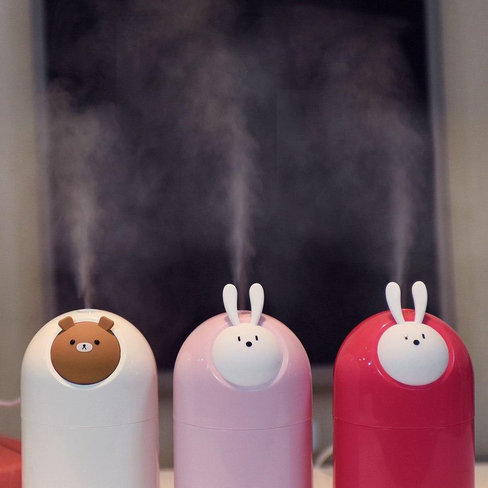 USB Aromatherapy Ultrasonic Air Humidifier and Essential Oil Diffuser