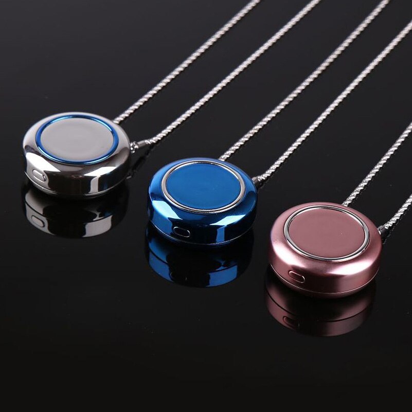 Necklace Air Purifier Pendant - Negative Ion Air Cleaner USB Filter PM2.5