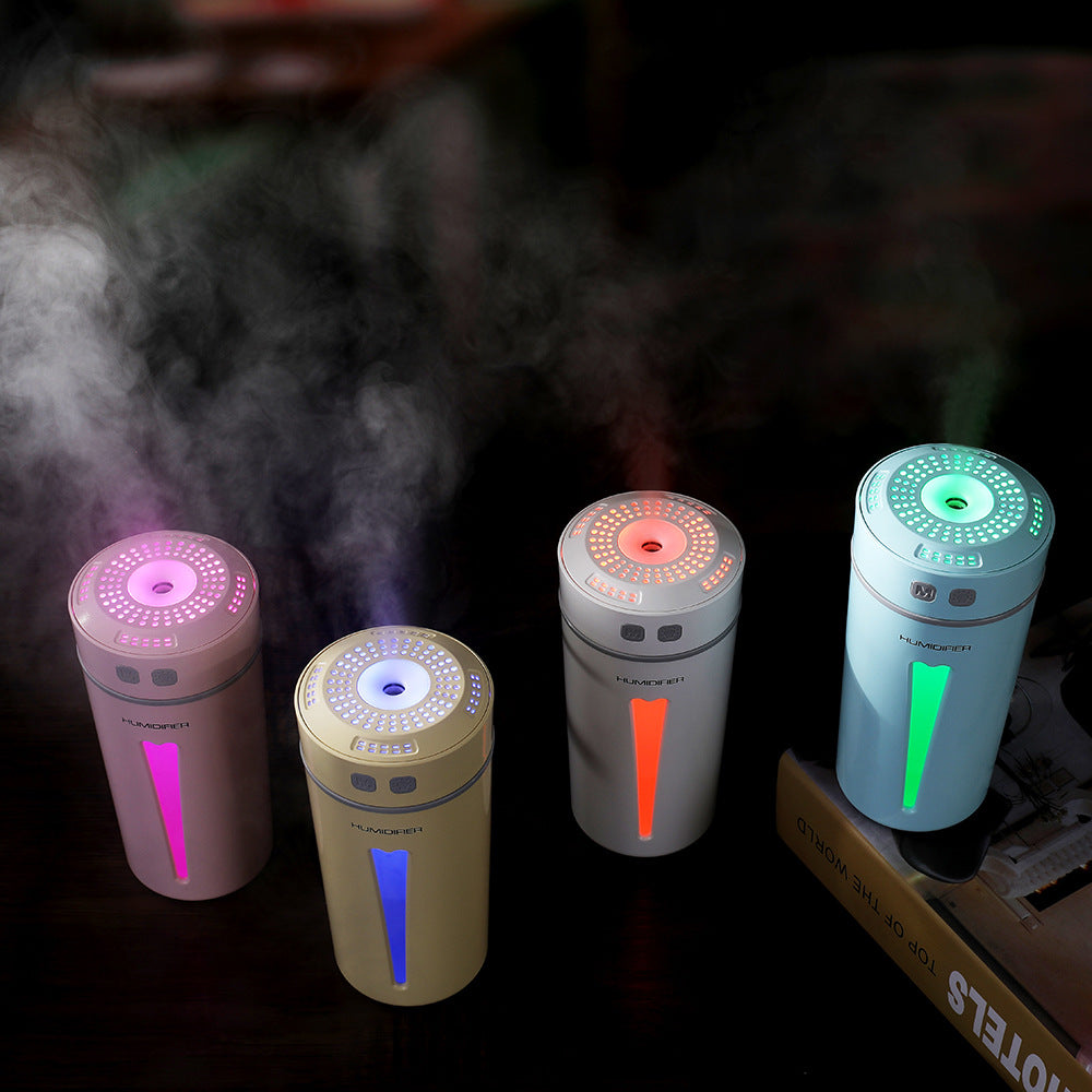 Happy Cup Mini USB Ultrasonic Aromatherapy Humidifier for Home and Car