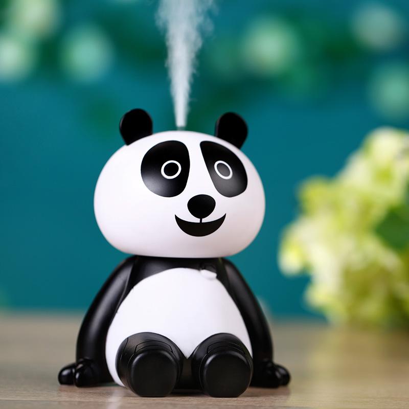 GXZ Cartoon Panda USB Air Humidifier - Mini Portable Purifier & Mist Maker