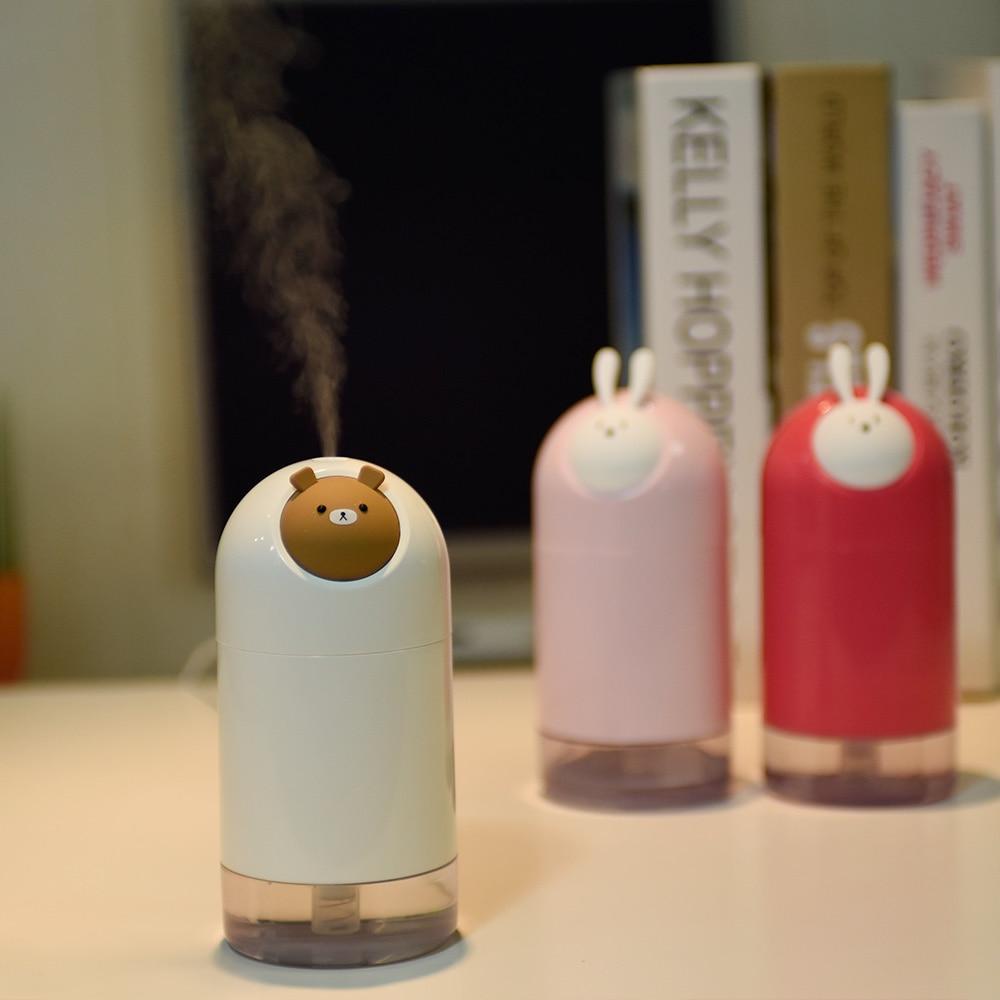 USB Aromatherapy Ultrasonic Air Humidifier and Essential Oil Diffuser