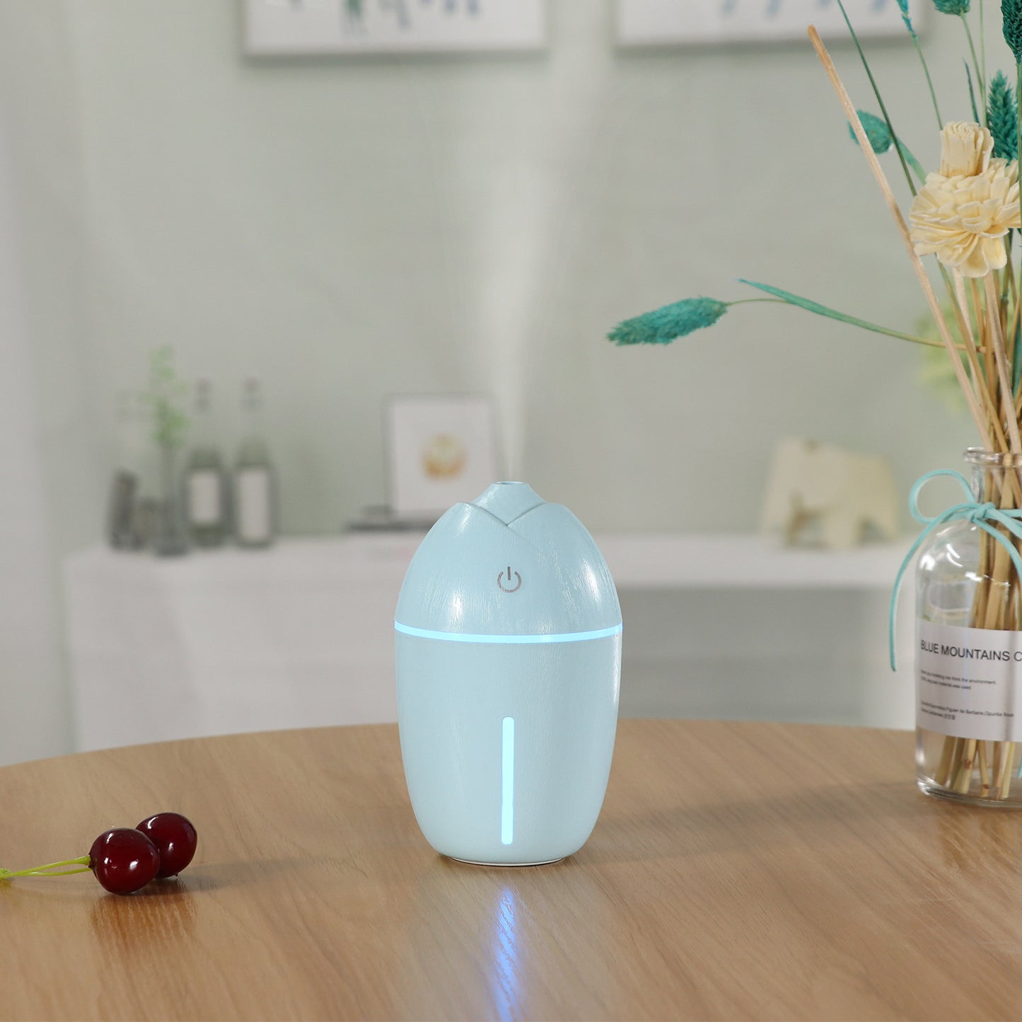 USB Mini Humidifier - Ultrasonic Air Cleaner for Car, Office, and Home