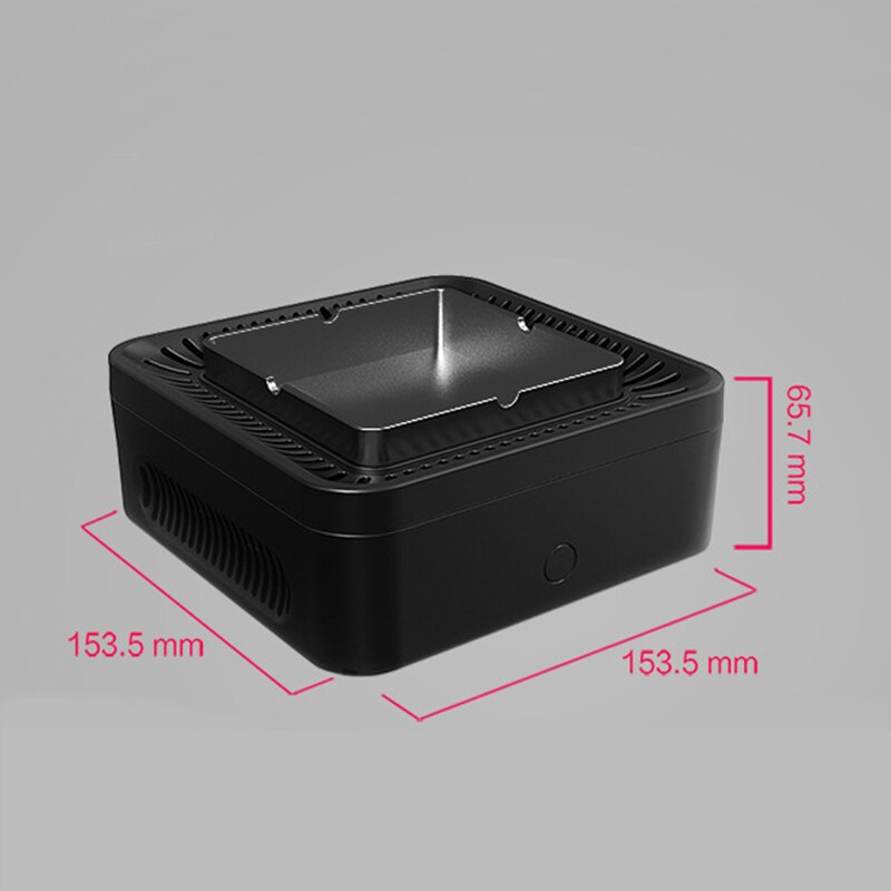 Ashtray Air Purifier - Negative Ion Generator with Built-in Lithium Battery