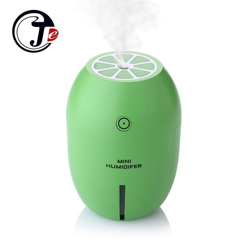 180ml USB Air Humidifier & Purifier with LED Lamp - Aromatherapy Diffuser for Home and Car