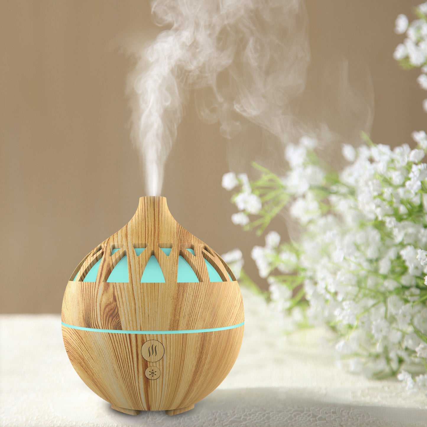 5V Mini Colorful Gradient Essential Oil Aromatherapy Humidifier - 200ML