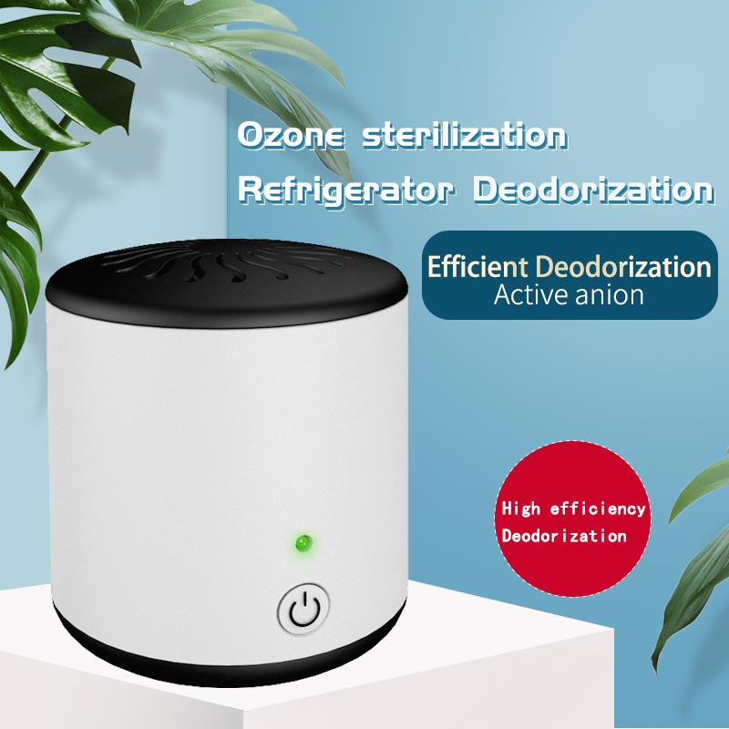 Mini Portable Ozone Generator Air Purifier - Odor Remover for Cigarette Smells, Bacteria, and More