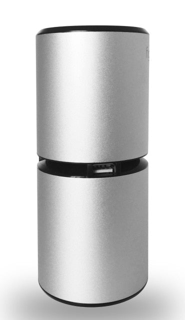 Portable Car Air Purifier - Ionic Odor Eliminator & Air Filter
