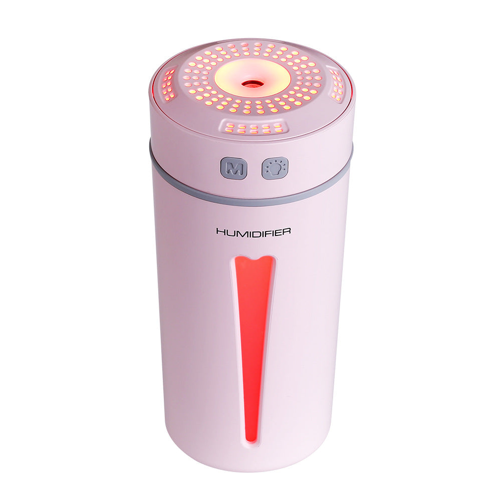 Happy Cup Mini USB Ultrasonic Aromatherapy Humidifier for Home and Car