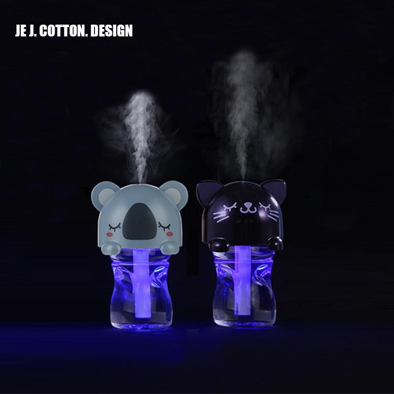 Air Humidifier Mini LED Lamp USB Aroma Diffuser