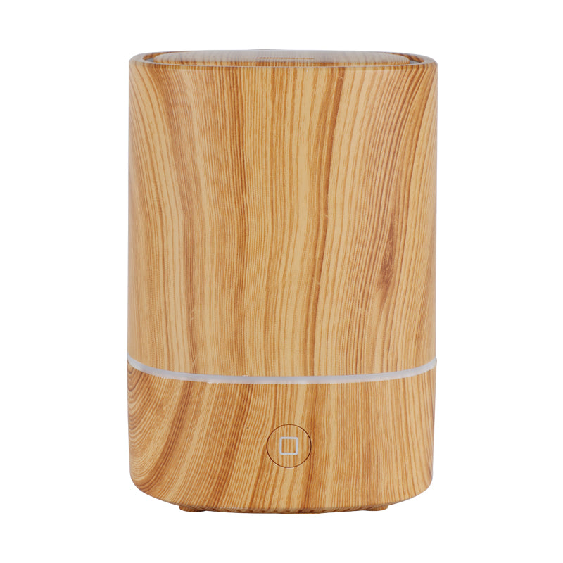 New Wood Grain L10 Aroma Diffuser - Ultrasonic Humidifier for Home and Car