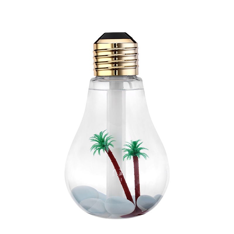400ml LED Lamp Air Ultrasonic Humidifier & Essential Oil Diffuser