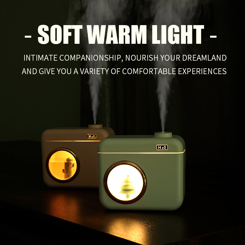 Camera Humidifier Creative Doll Wireless Portable Ultrasonic Home Air Humidifier