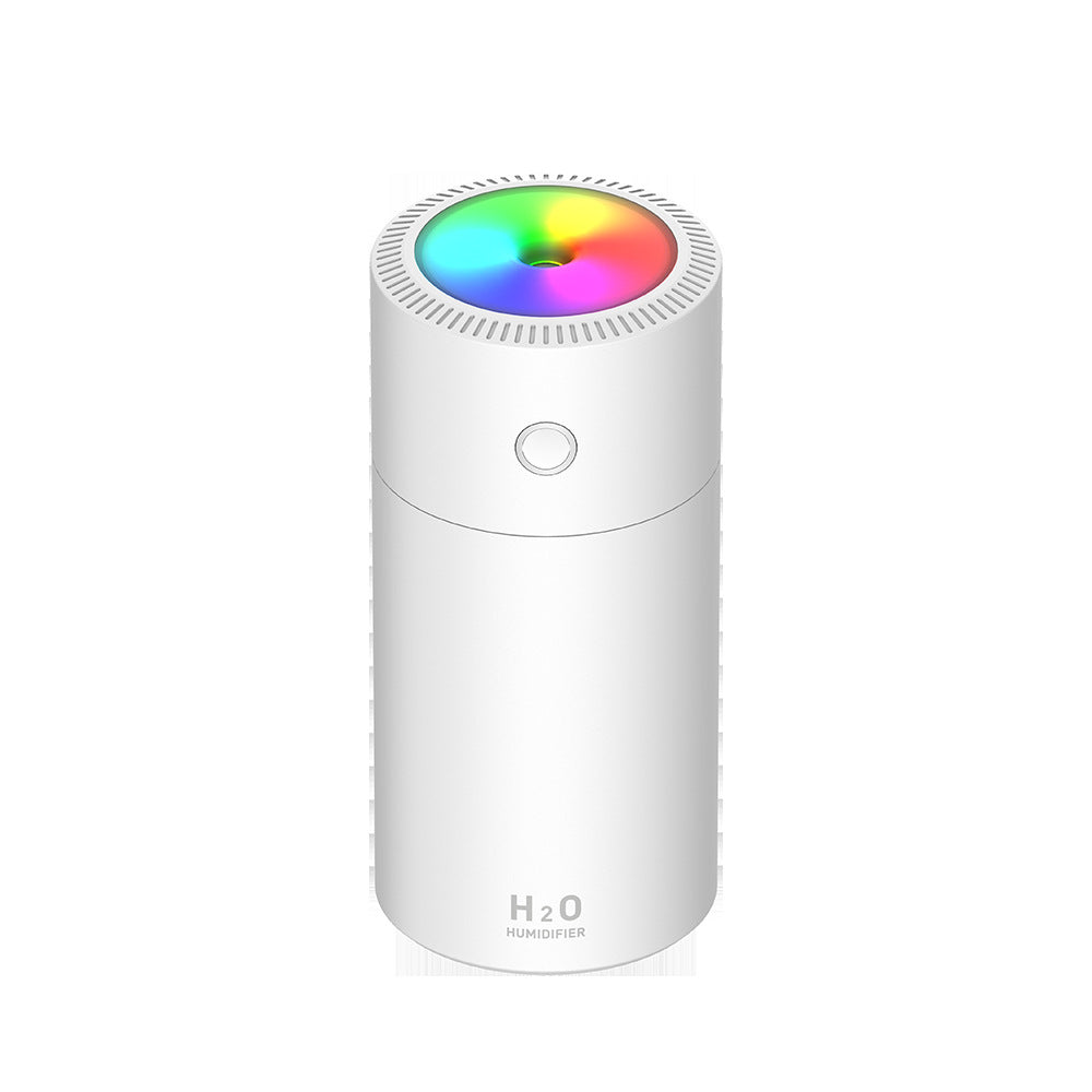 New Rainbow Cup Humidifier: Mini Desktop Spray Air USB Car Mounted Humidifier