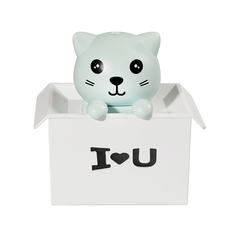 Explosion Cat Humidifier - USB Aromatherapy & Air Purifier