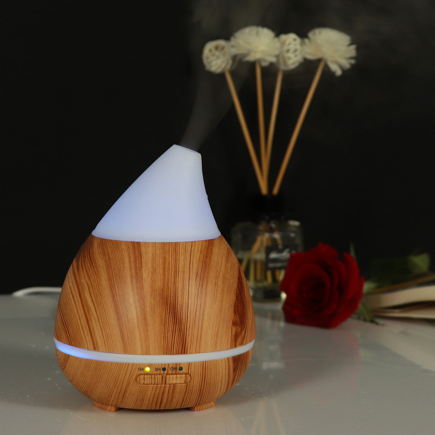 New Ultrasonic Aroma Diffuser 150ml - Colorful Cold Mist Desktop Atomizing Humidifier