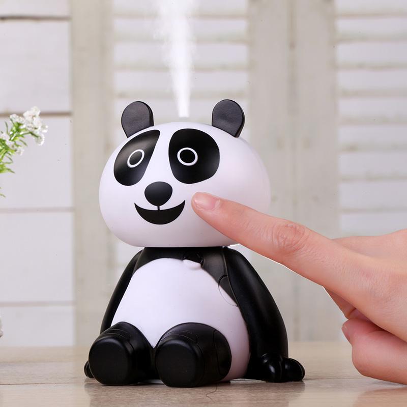 GXZ Cartoon Panda USB Air Humidifier - Mini Portable Purifier & Mist Maker