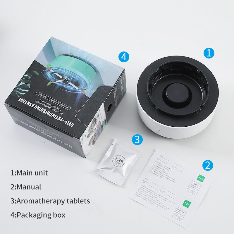Intelligent Ashtray Air Purifier - Eliminate Second Hand Smoke & Odors
