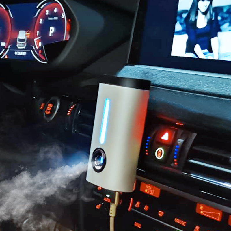 Portable Hydration Air Purification LED Mini Car Humidifier
