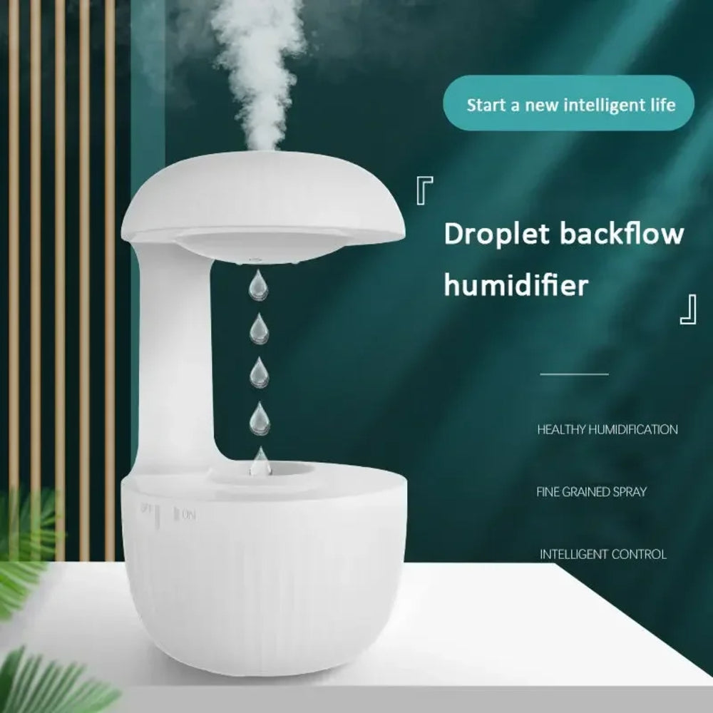 600ml Water Drop Humidifier Essential Oil Aromatherapy Diffuser for Fresh Air