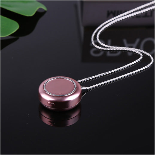 Necklace Air Purifier Pendant - Negative Ion Air Cleaner USB Filter PM2.5