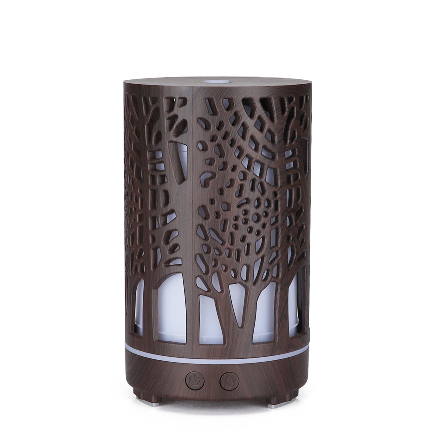 Colorful Hollow Aromatherapy Lamp - Ultrasonic Humidifier & Sound Diffuser