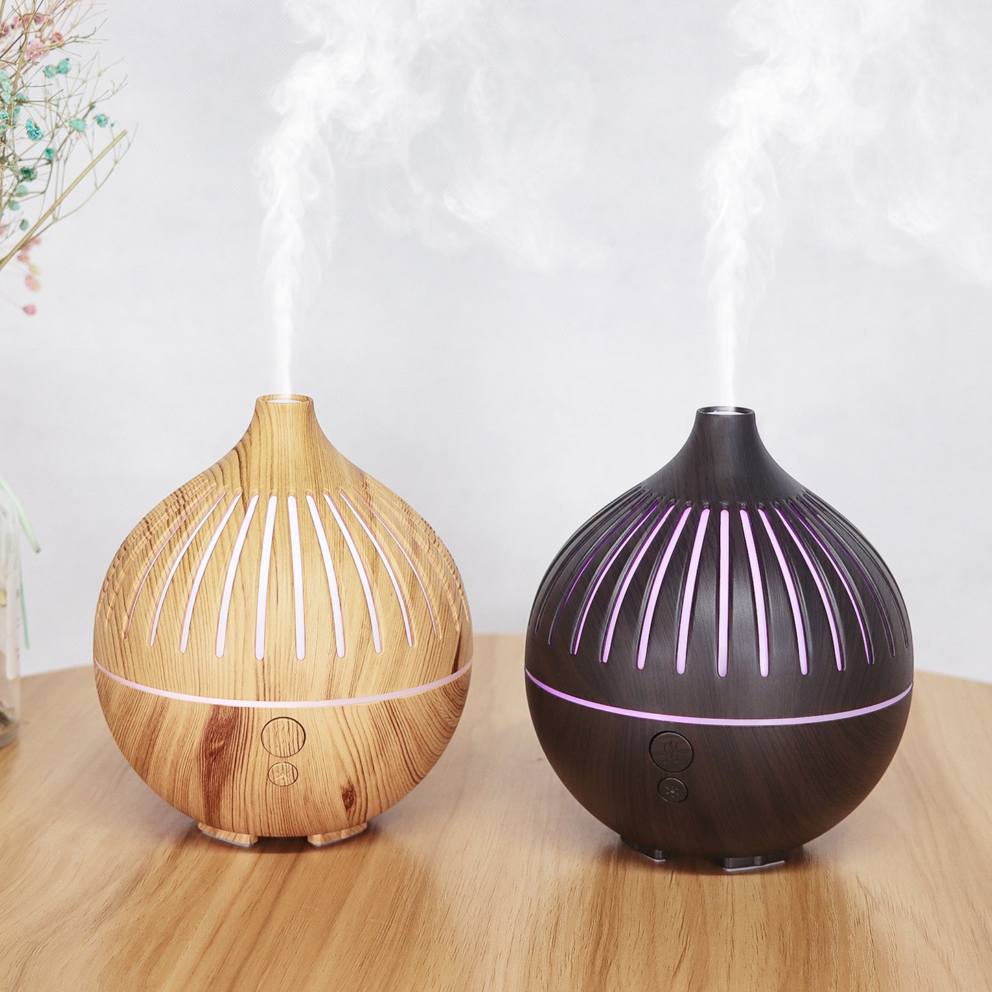 5V Hollow Aroma Diffuser Toilet Purifier - USB Humidifier 180ML