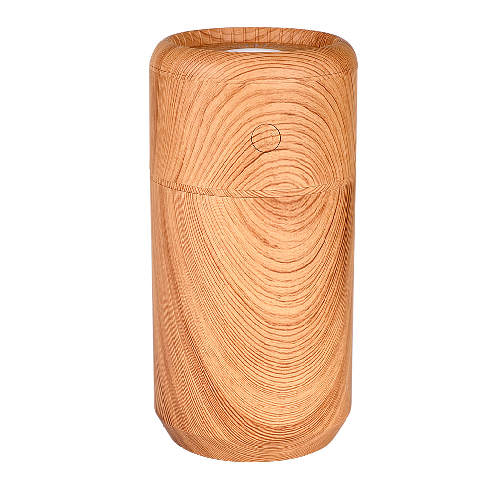 Wood Grain L13 Mini USB Aromatherapy Humidifier & Night Light