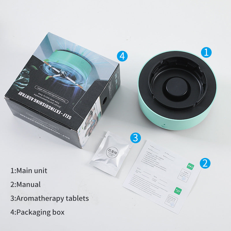 Intelligent Ashtray Air Purifier - Eliminate Second Hand Smoke & Odors