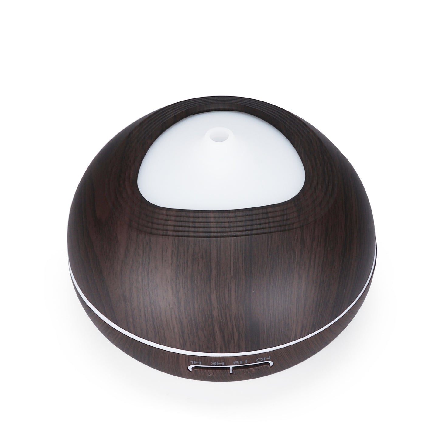 Wood Grain Aroma Diffuser 400ml - Ultrasonic Humidifier for Fresh Air