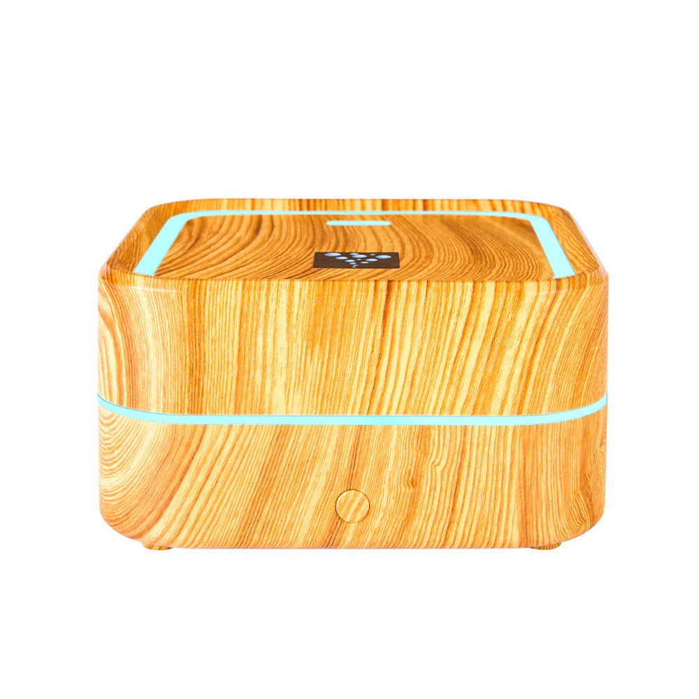 Wood Grain O4 Aromatherapy Machine - Ultrasonic Humidifier & Diffuser for Home and Car