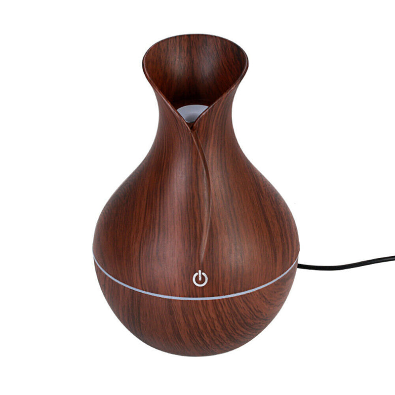 Wood Grain Aromatherapy Machine - Air Purification & Humidification