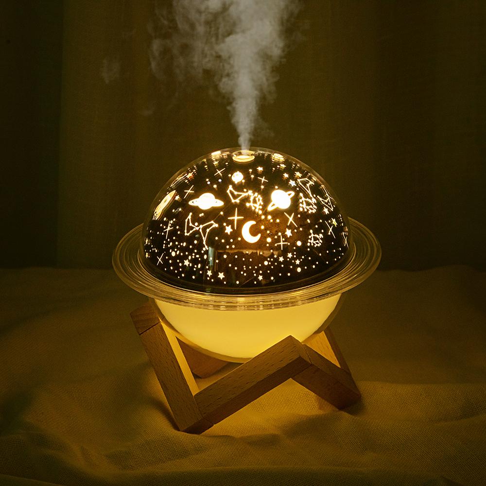 Romantic Planet Lamp Air Humidifier & Aroma Essential Oil Diffuser - Perfect Children’s Gift