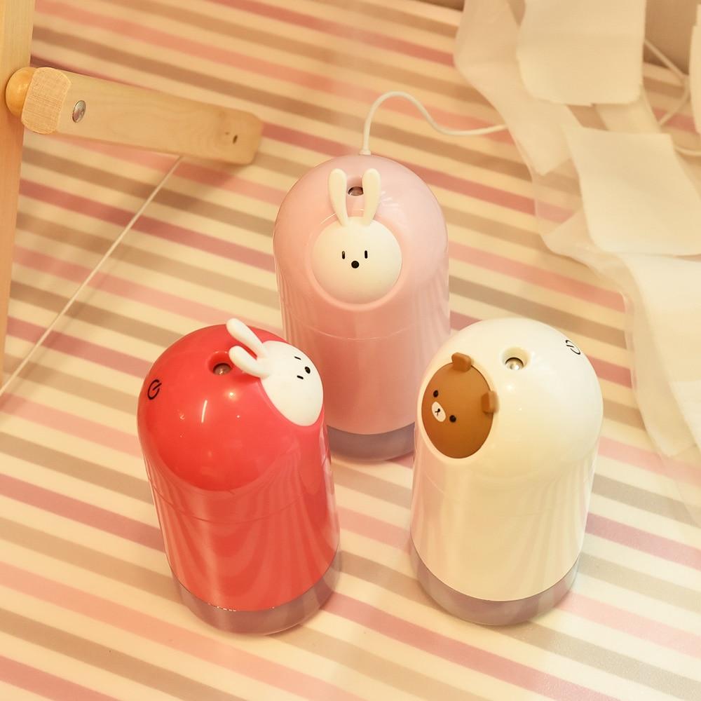 USB Aromatherapy Ultrasonic Air Humidifier and Essential Oil Diffuser
