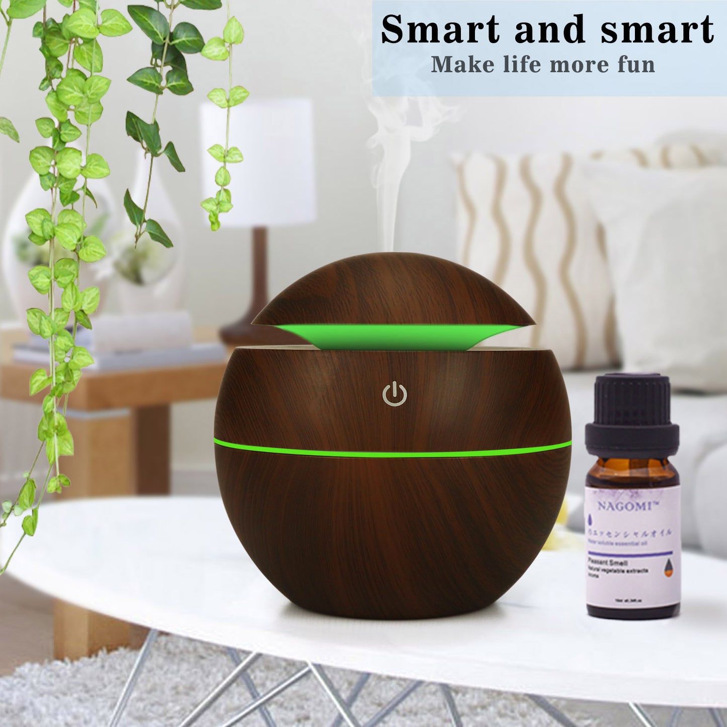 5V USB Mushroom Humidifier - Ultrasonic Aromatherapy Machine for Fresh Air