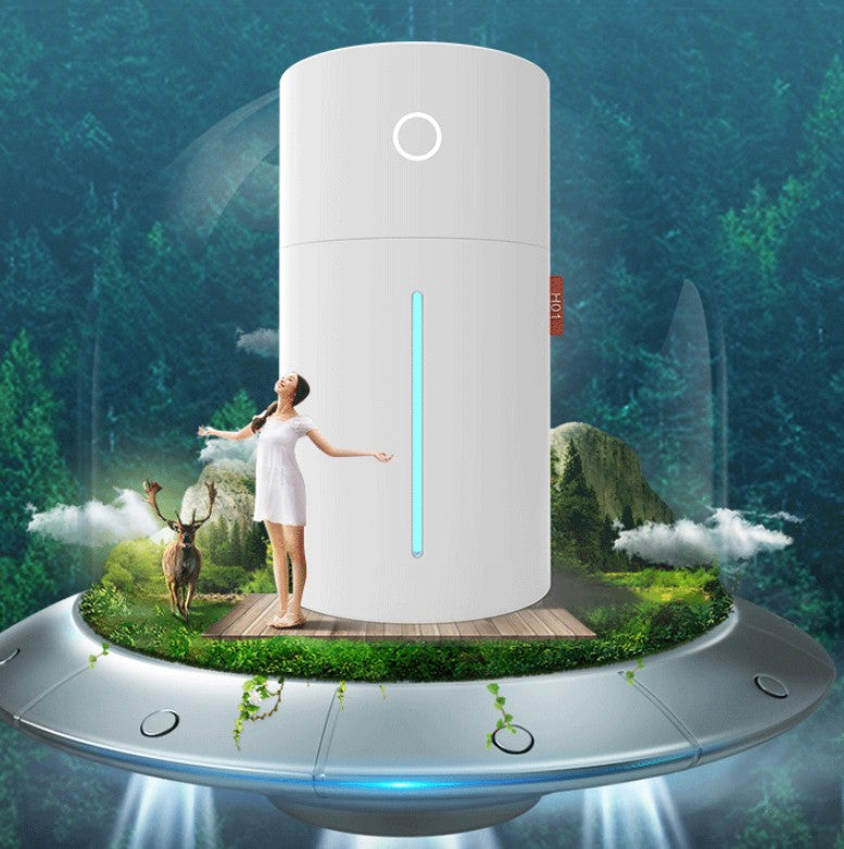 Portable USB Aromatherapy Humidifier for Home and Office - Silent Desktop Atomizer