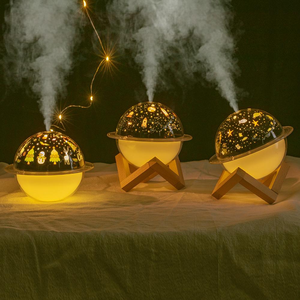 Romantic Planet Lamp Air Humidifier & Aroma Essential Oil Diffuser - Perfect Children’s Gift