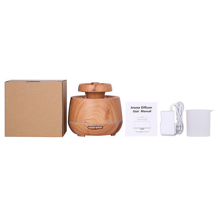 New Wood Grain L9 Aromatherapy Machine - Home & Car Ultrasonic Humidifier