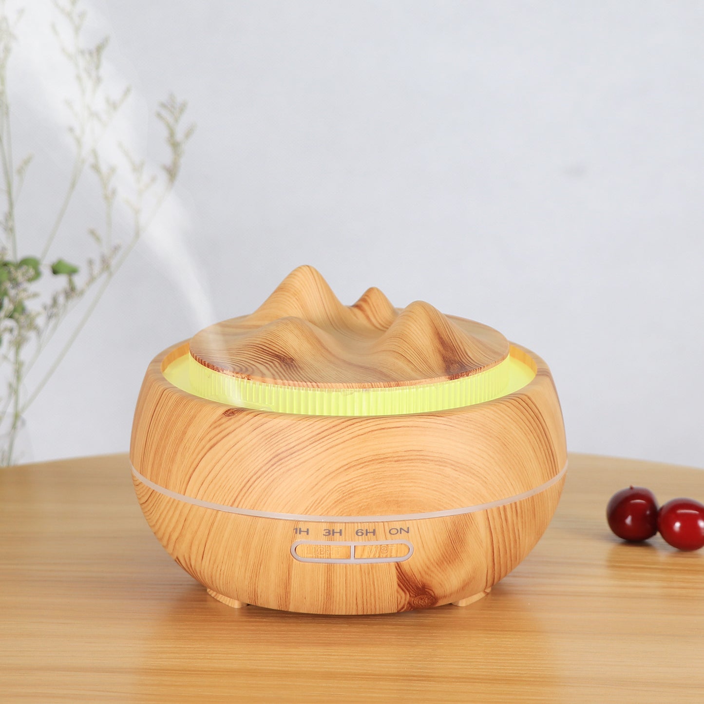 Wuyishan Wood Grain Essential Oil Aromatherapy Humidifier